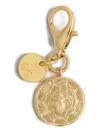 La Doublej Winged Scarab Charm In Gold