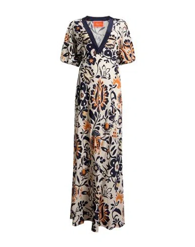 La Doublej Woman Maxi Dress Off White Size Xs Silk