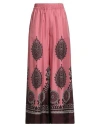 La Doublej Woman Pants Antique Rose Size S Silk In Pink