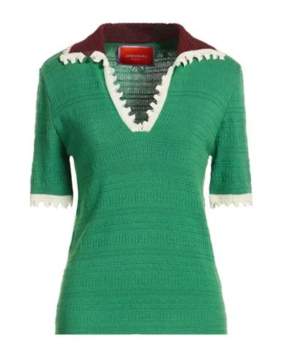 La Doublej Woman Sweater Green Size L Wool, Silk