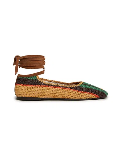 LA DOUBLEJ LA DOUBLEJ WOMEN'S BALLERINA FLATS