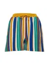 La Doublej Bay Pull-up Shorts In Multi