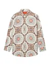 La Doublej Patterned Shirt In Neutral