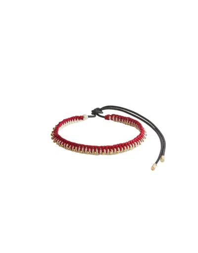 La Doublej Women's Better Together Belt In Bicolor Red/ivy