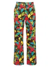 La Doublej Cargo Pants Vines Brown In Multi