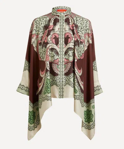 La Doublej Foulard Shirt In Nude