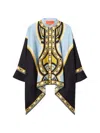 La Doublej Foulard Geometric-print Shirt In Black