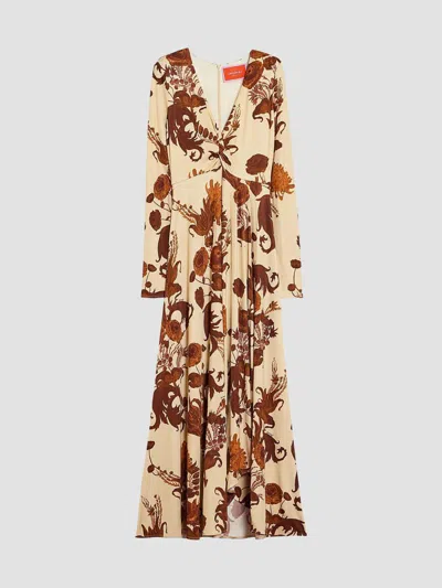 La Doublej Women's Foxy Dress In Coven Buttercream