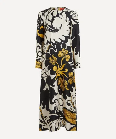 La Doublej Women's Long Sleeve Swing Dress