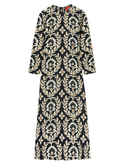 La Doublej Women's Long Sleeve Swing Dress In Black