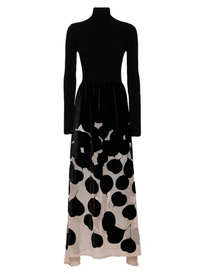 La Doublej Women's Lunaria Knit Dress In Black