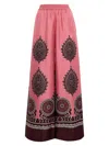 La Doublej Woman Pants Antique Rose Size S Silk In Multi