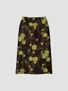 La Doublej Pencil Skirt In Multi