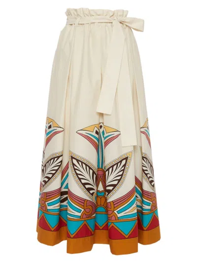 La Doublej Women's Sardegna Skirt In Lotus Turquoise