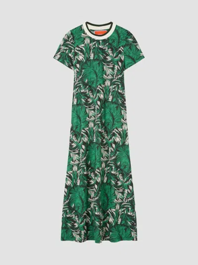 La Doublej Women's Sporty Swing Dress In Green