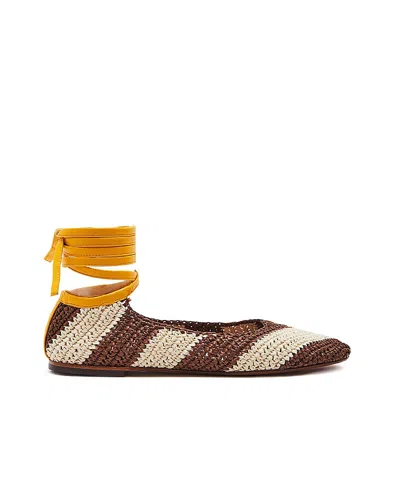 LA DOUBLEJ LA DOUBLEJ WOMEN'S VENEZIANA FLATS