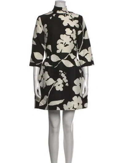 Pre-owned La Doublej Wool Mini Dress In Black