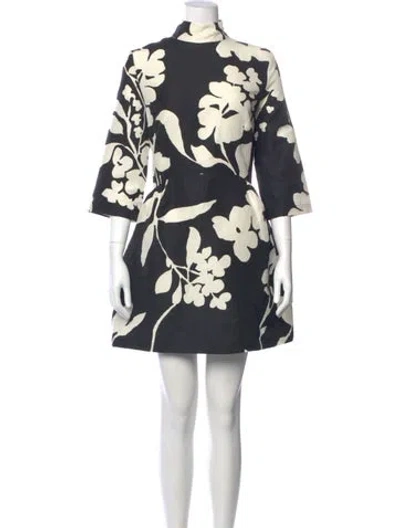 Pre-owned La Doublej Wool Mini Dress In Green