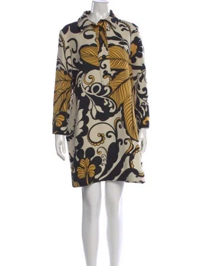 Pre-owned La Doublej Wool Mini Dress In Neutral