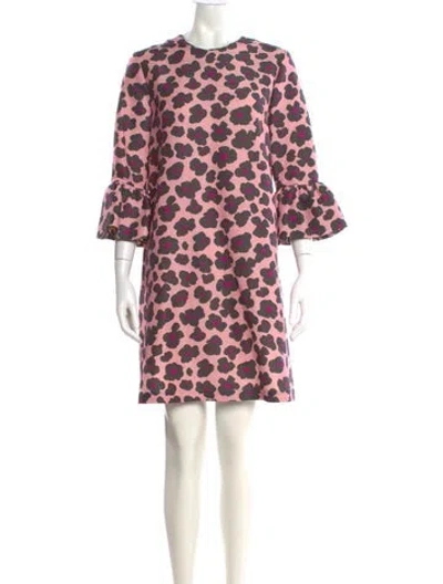 Pre-owned La Doublej Wool Mini Dress W/ Tags In Pink