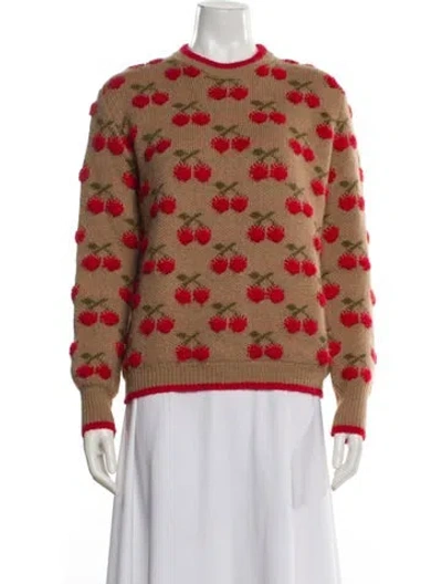 Pre-owned La Doublej Wool Printed Sweater In Multi