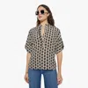 La Doublej X Estelle Blouse Petaltail Shirt In Orange