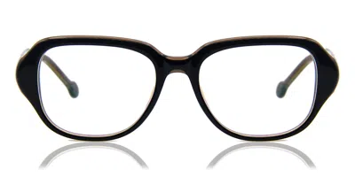 L.a. Eyeworks Amaro 1025 Occhiali Da Vista Neri Per Uomo (solo Montatura) In Black