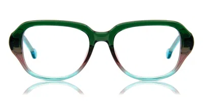L.a. Eyeworks Amaro 210 Occhiali Da Vista Verdi Per Uomo (solo Montatura)