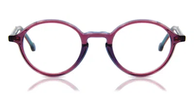 L.a. Eyeworks Buck 678 Occhiali Da Vista Purple Per Uomo (solo Montatura)
