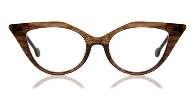 L.a. Eyeworks Cowgirl 641 Occhiali Da Vista Marroni Per Donna (solo Montatura)