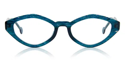 L.a. Eyeworks Cowrie 950 Occhiali Da Vista Blu Per Donna (solo Montatura) In Blue