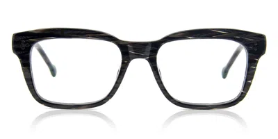 L.a. Eyeworks Duke Minus 681 Occhiali Da Vista Grigi Per Uomo (solo Montatura)