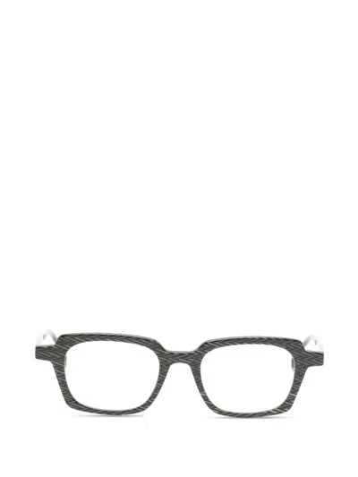 L.a. Eyeworks 几何图案眼镜 In Black