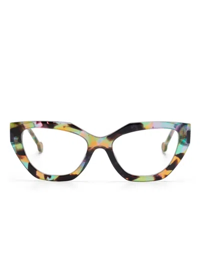 L.a. Eyeworks Gibson Glasses In Multi