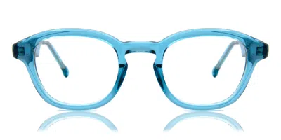 L.a. Eyeworks Gilroy 1024 Occhiali Da Vista Blu Per Uomo (solo Montatura) In Blue