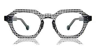 L.a. Eyeworks Goodall 603 Occhiali Da Vista Neri Per Uomo (solo Montatura)