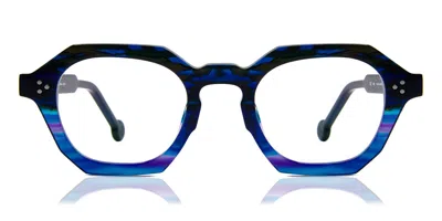 L.a. Eyeworks Goodall 1019 Occhiali Da Vista Blu Per Uomo (solo Montatura)