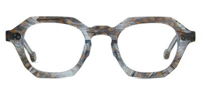 L.a. Eyeworks Goodall 616 Occhiali Da Vista Bianchi Per Uomo (solo Montatura)