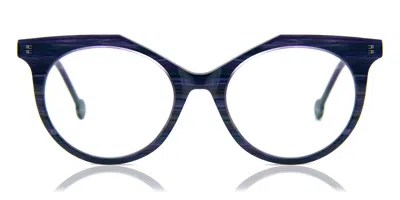 L.a. Eyeworks Hobart 960 Occhiali Da Vista Blu Per Uomo (solo Montatura)