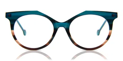 L.a. Eyeworks Hobart 992 Occhiali Da Vista Blu Per Uomo (solo Montatura)