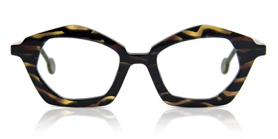 L.a. Eyeworks Juniper 158 Occhiali Da Vista Marroni Per Uomo (solo Montatura)