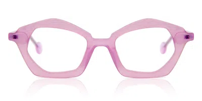 L.a. Eyeworks Juniper 662 Occhiali Da Vista Rosa Per Uomo (solo Montatura)