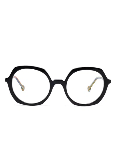 L.a. Eyeworks Kaloula Glasses In 黑色