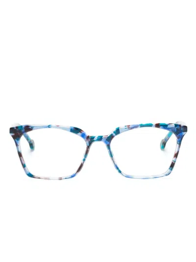L.a. Eyeworks Levi Brille Mit Eckigem Gestell In Multi
