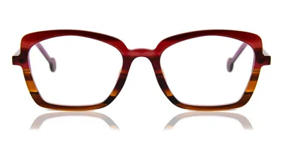 L.a. Eyeworks Loquat 994 Occhiali Da Vista Tartarugatishell Per Uomo (solo Montatura) In Red