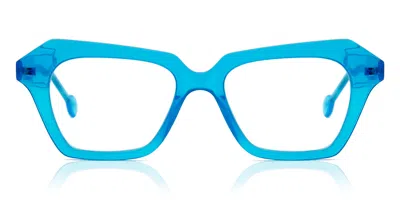 L.a. Eyeworks Pirate 979 Occhiali Da Vista Blu Per Uomo (solo Montatura) In Blue