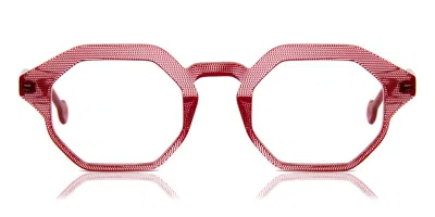 L.a. Eyeworks Rye 926 Occhiali Da Vista Rossi Per Uomo (solo Montatura)