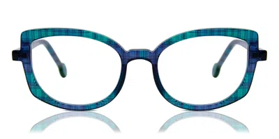 L.a. Eyeworks Sea Ranch 705 Occhiali Da Vista Blu Per Donna (solo Montatura)
