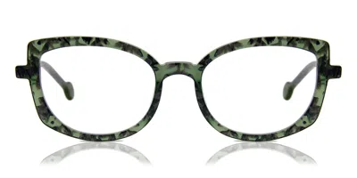 L.a. Eyeworks Sea Ranch 638 Occhiali Da Vista Verdi Per Donna (solo Montatura) In Green