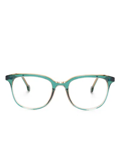 L.a. Eyeworks Tibs Glasses In Green